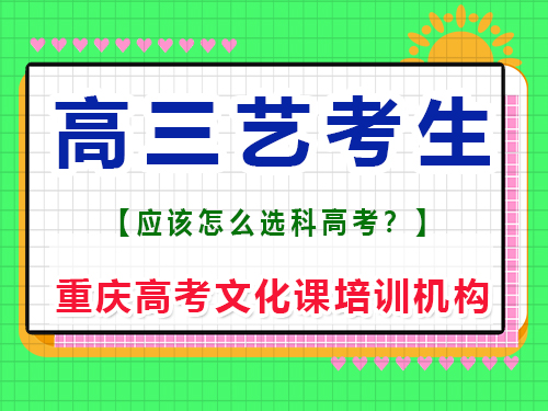 高三美術(shù)藝考生怎樣選擇文化課科目?重慶高考文化課培訓機構(gòu)老師經(jīng)驗談